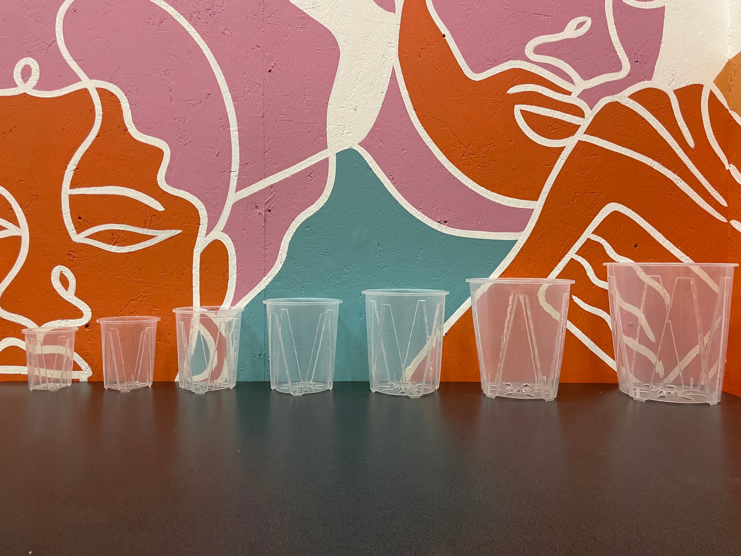 Clear Slit Garden pots スリット鉢シリーズ 青山盆