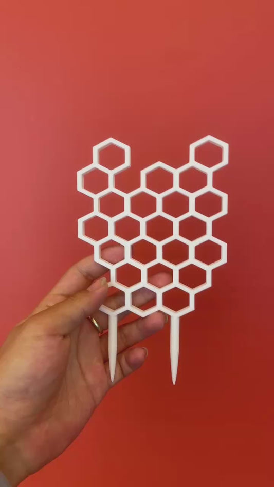 Honeycomb  3D printed Trellis for plants