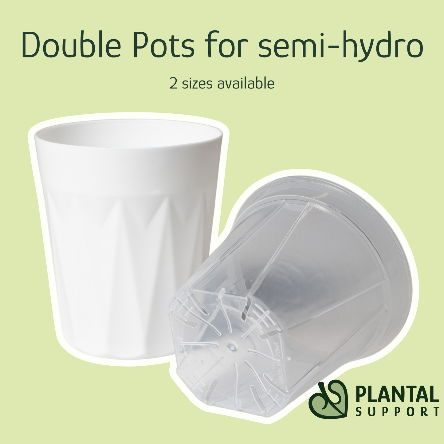 Double Pots for Semi-Hydroponics