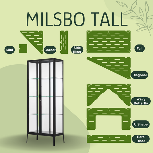 IKEA Milsbo Tall Greenhouse Cabinet Acrylic Shelf [AS-IS]